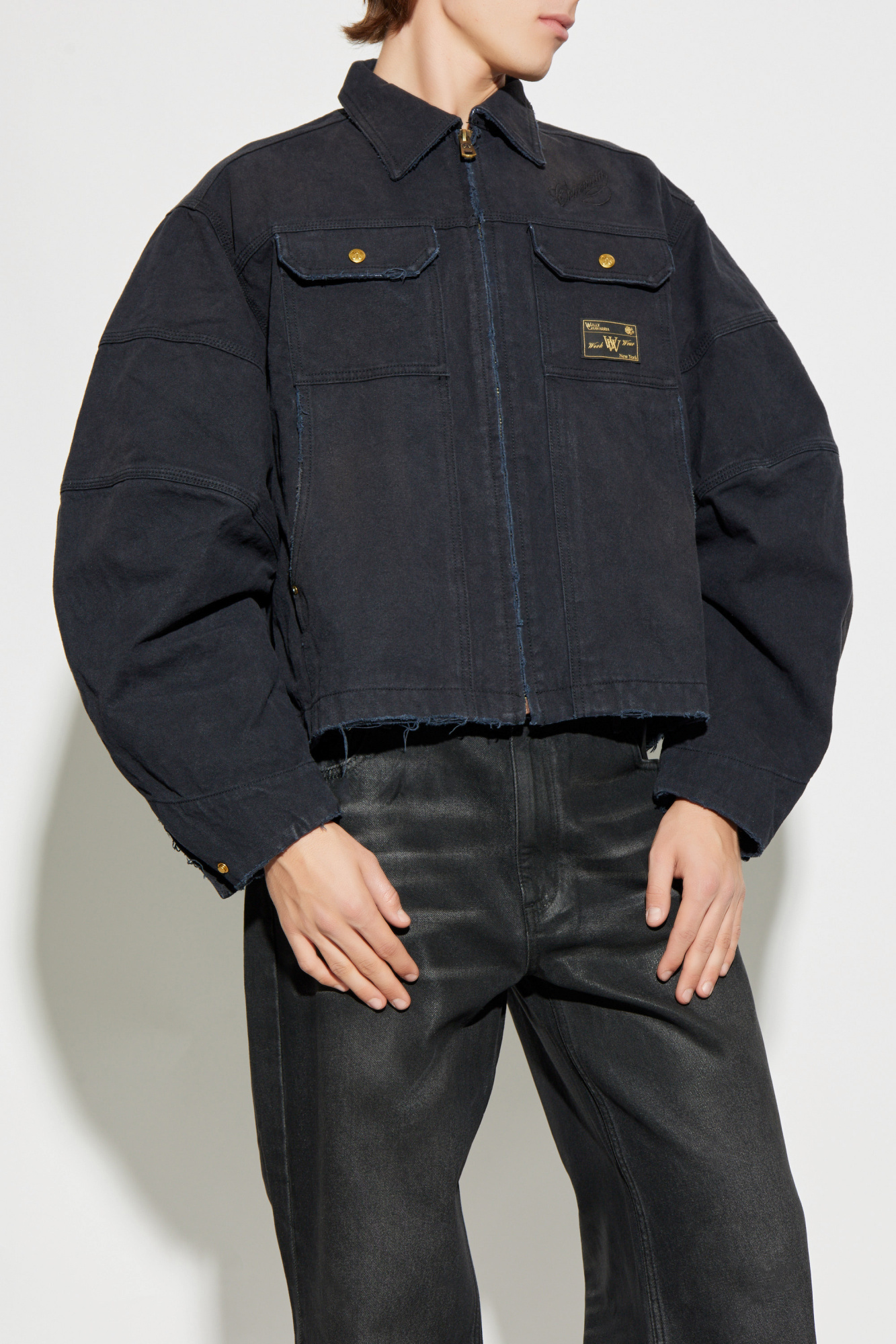 Willy Chavarria 'Stockton Work' denim jacket | Men's | Vitkac